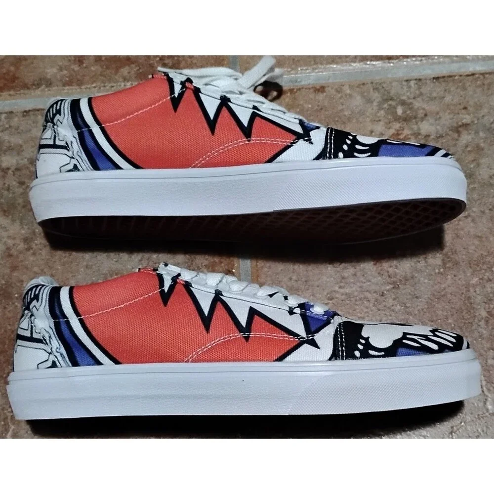 New Graeful Dead Three In Awesome Canvas Sneakers Mens 11.5M - Picture 4 of 5